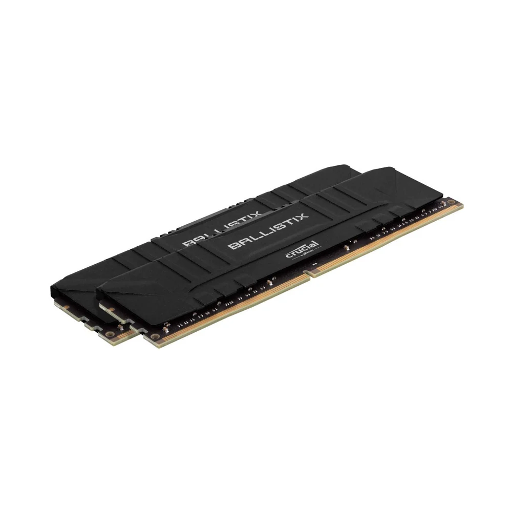 RAM Crucial Ballistix DDR4 16GB Kit 2x8GB 2666MHz Black - BL2K8G26C16U4B