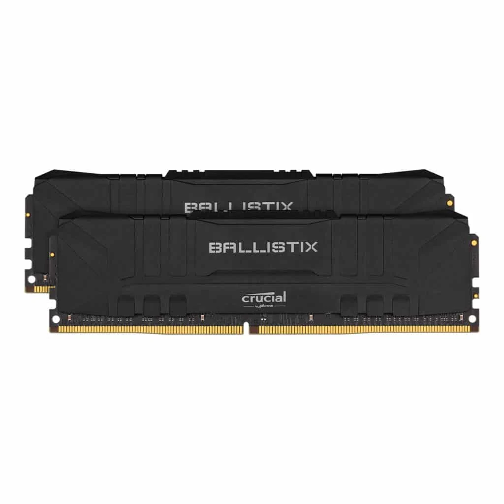 RAM Crucial Ballistix DDR4 32GB Kit 2x16GB 2666MHz Black - BL2K16G26C16U4B