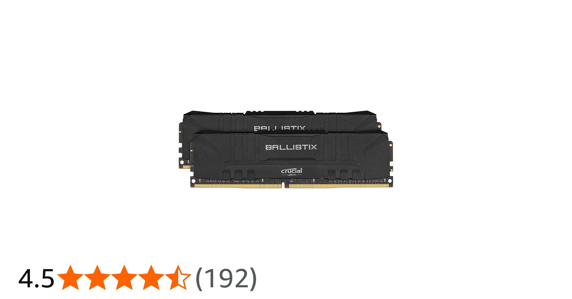 RAM Crucial Ballistix MAX DDR4 8GB 4000MHz Black - BLM8G40C18U4B