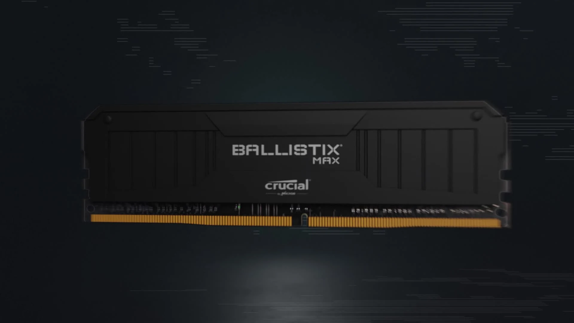RAM Crucial Ballistix MAX DDR4 8GB 4000MHz Black - BLM8G40C18U4B