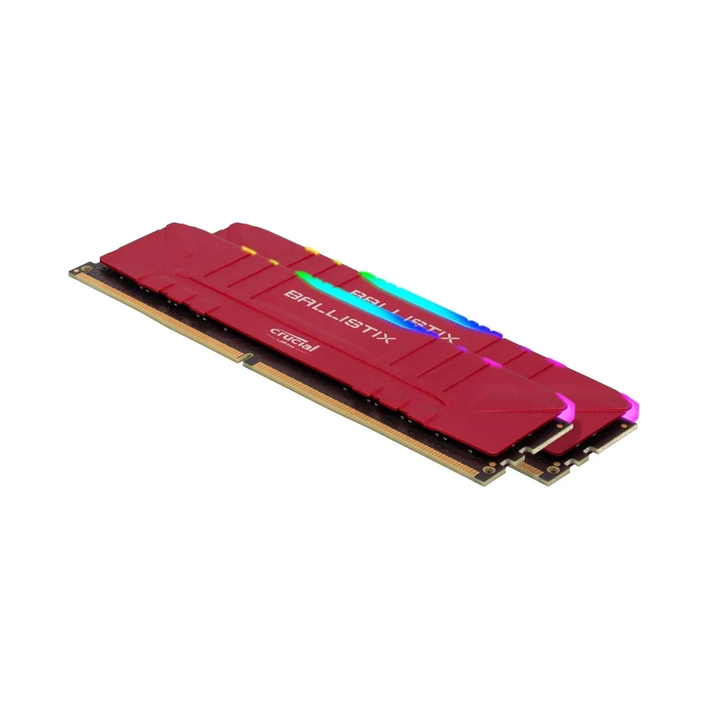 RAM Crucial Ballistix RGB DDR4 16GB Kit 2x8GB 3200MHz Black - BL2K8G32C16U4BL