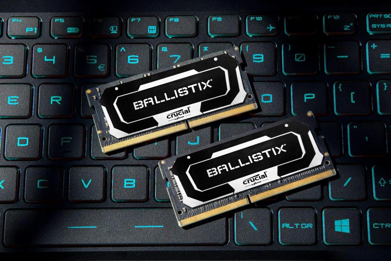 RAM Crucial Ballistix RGB DDR4 32GB Kit 2x16GB 3200MHz Black - BL2K16G32C16U4BL