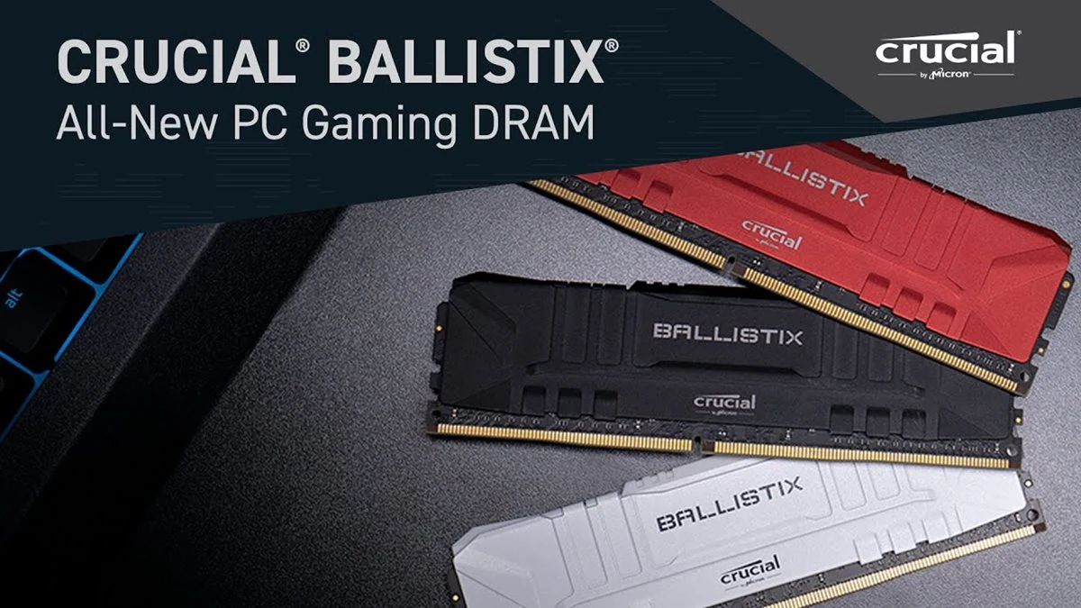 RAM Crucial Ballistix Sport LT DDR4 32GB 3000MHz Kit 2x16GB - BLS2K16G4D30AESB