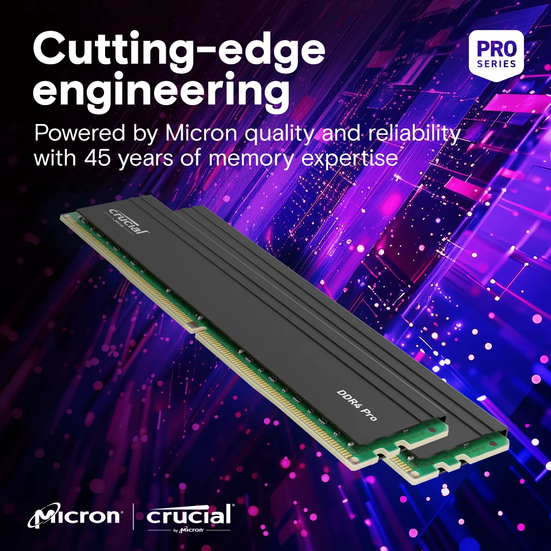 RAM Crucial DDR4 UDIMM 32GB 3200MHz - CT32G4DFRA32A