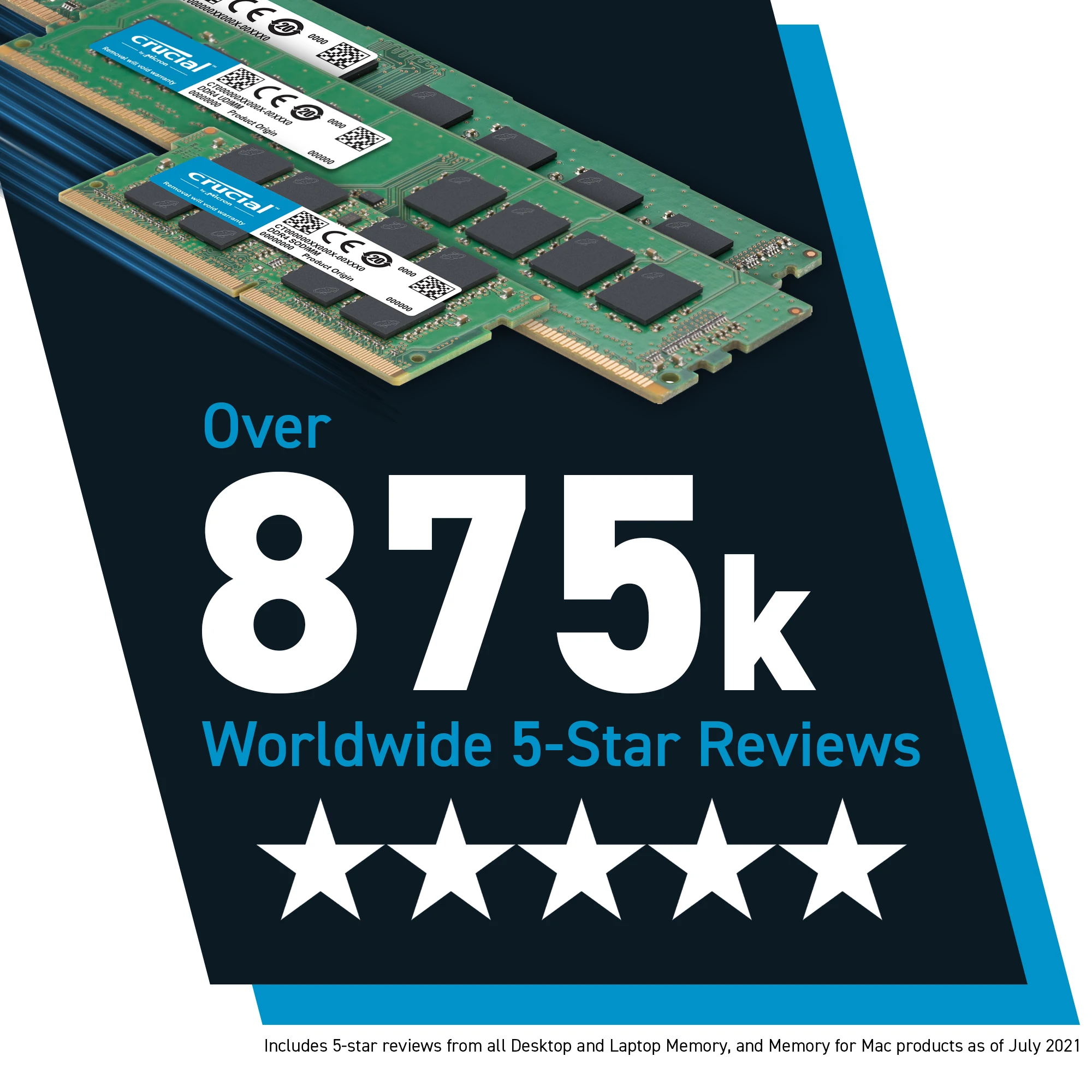RAM Crucial DDR4 UDIMM 8GB 3200MHz - CT8G4DFRA32A