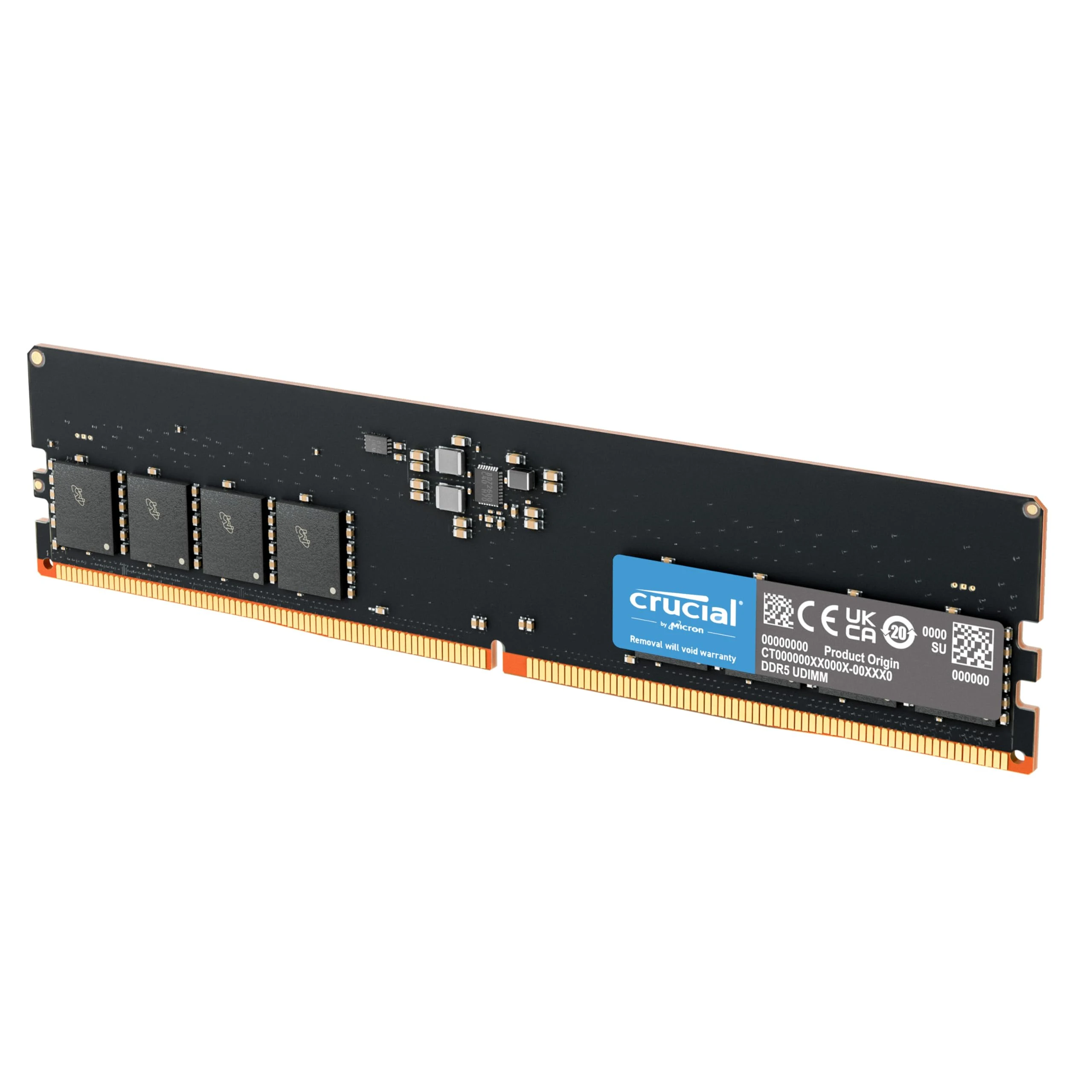RAM Crucial DDR5 UDIMM 16GB 5200MHz - CT16G52C42U5