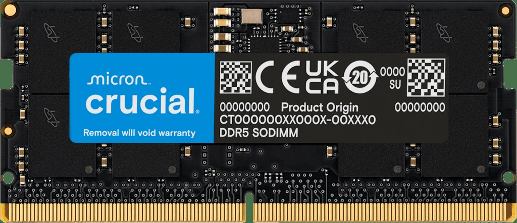 RAM Crucial DDR5 UDIMM 24GB 5600MHz - CT24G56C46U5