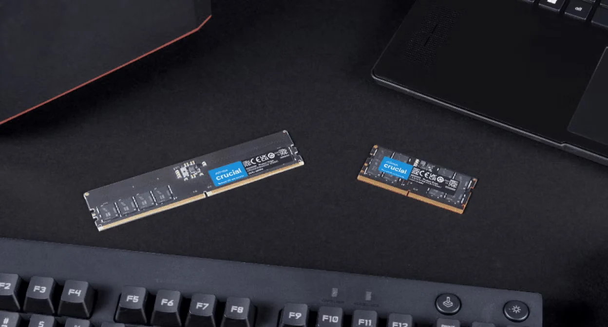 RAM Crucial DDR5 UDIMM 32GB 4800MHz - CT32G48C40U5