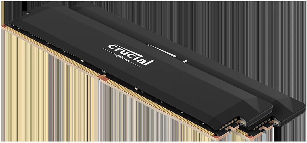 RAM Crucial Pro Overclocking DDR5 UDIMM 32GB Kit 2x16GB 6000MHz Black - CP2K16G60C36U5B