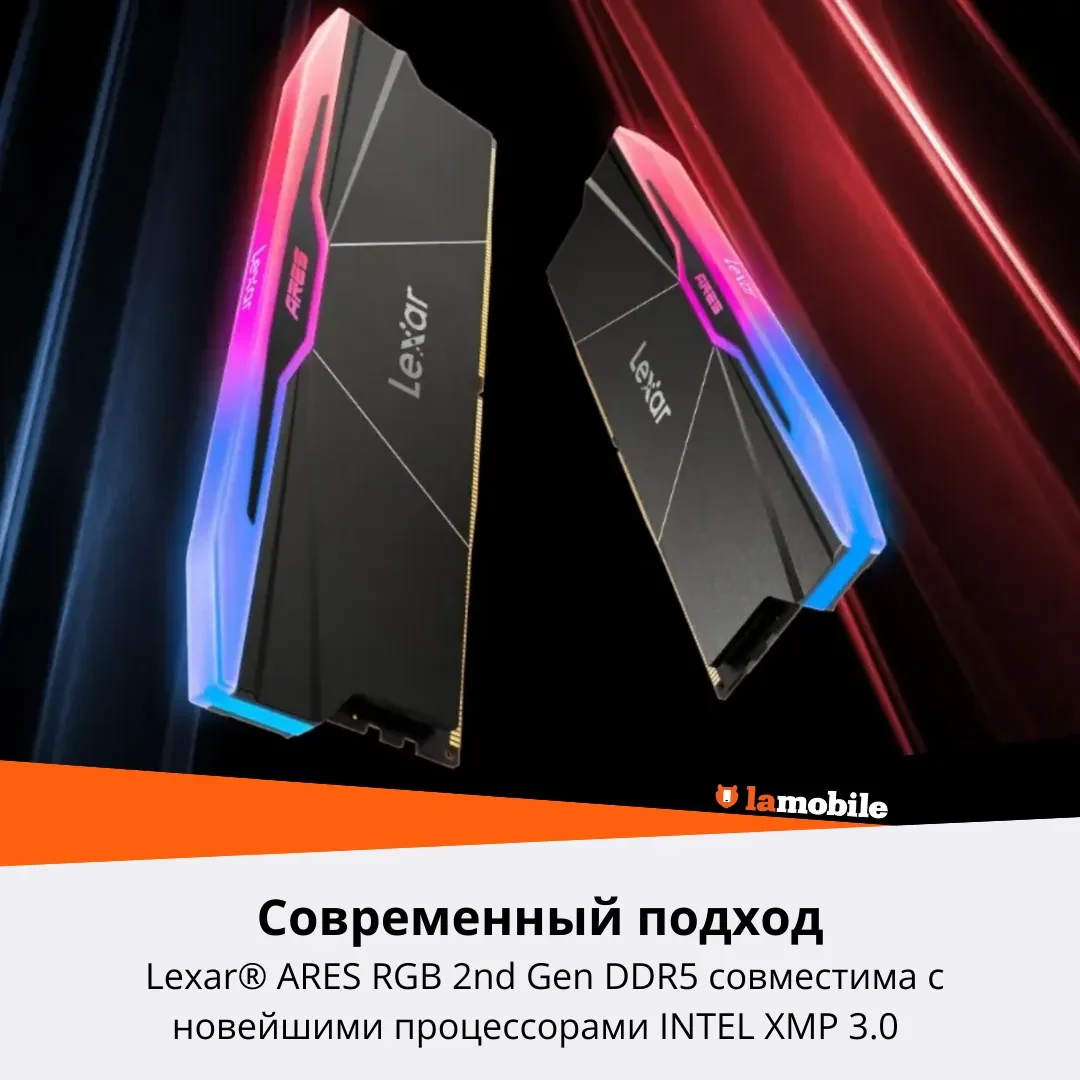 RAM Lexar ARES RGB DDR5 16GB 8000MHz - LD5U16G80C38LA-RGD