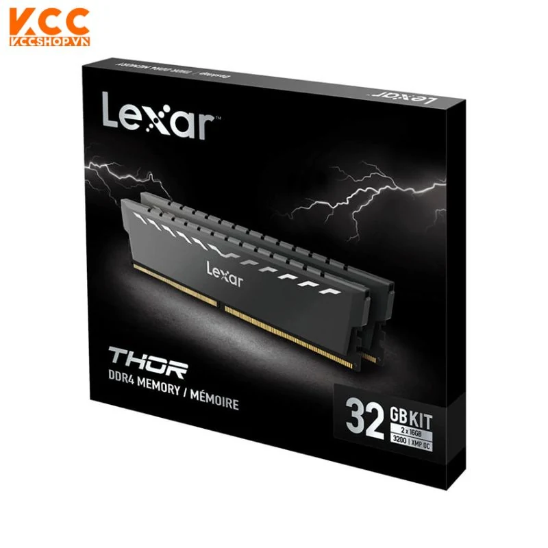 RAM Lexar DDR4 UDIMM 16GB 3200MHz - LD4AU016G-R3200GSST