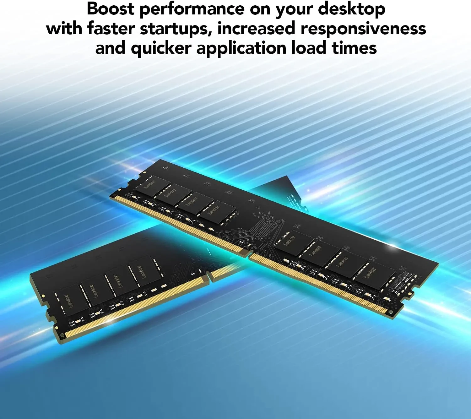 RAM Lexar DDR4 UDIMM 8GB 3200MHz - LD4AU008G-R3200GSST