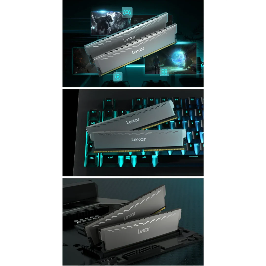RAM Lexar THOR DDR4 16GB 3200MHz - LD4BU016G-R3200GSXG