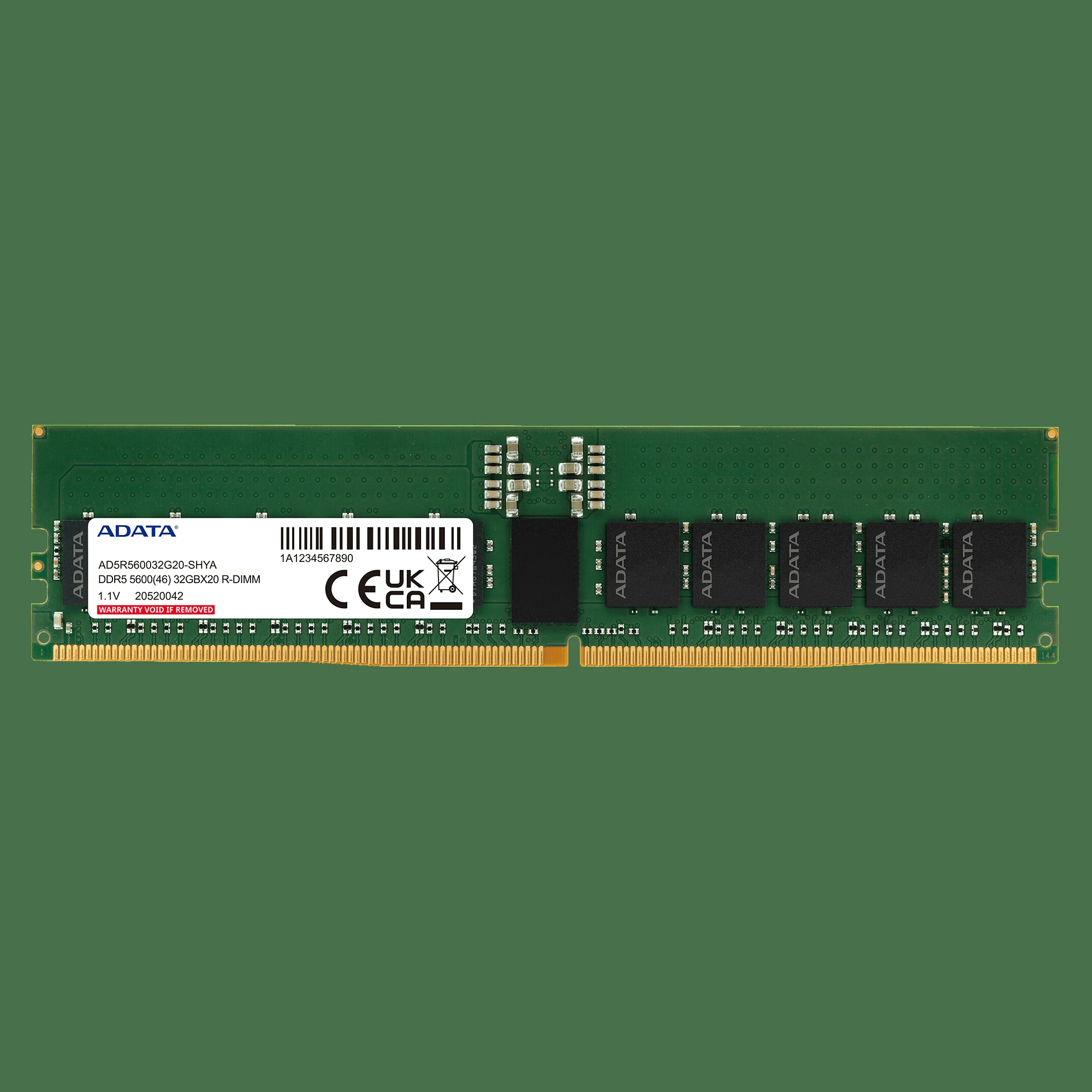 RAM ADATA Premier 16GB (1x16GB) DDR5 5200MHz - Green - New