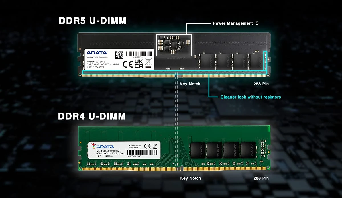 RAM ADATA Premier 16GB (1x16GB) DDR5 5200MHz - Green - New
