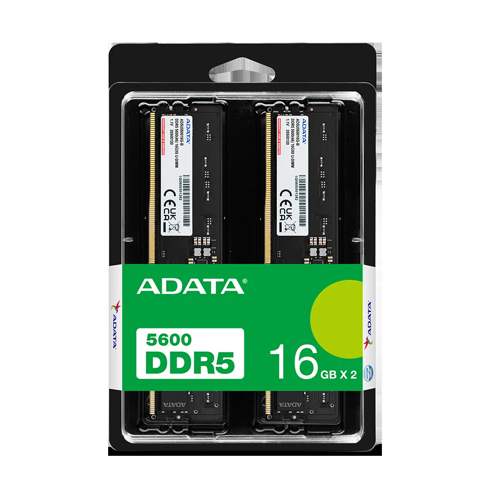 RAM ADATA Premier 16GB (1x16GB) DDR5 5600MHz - Green - New