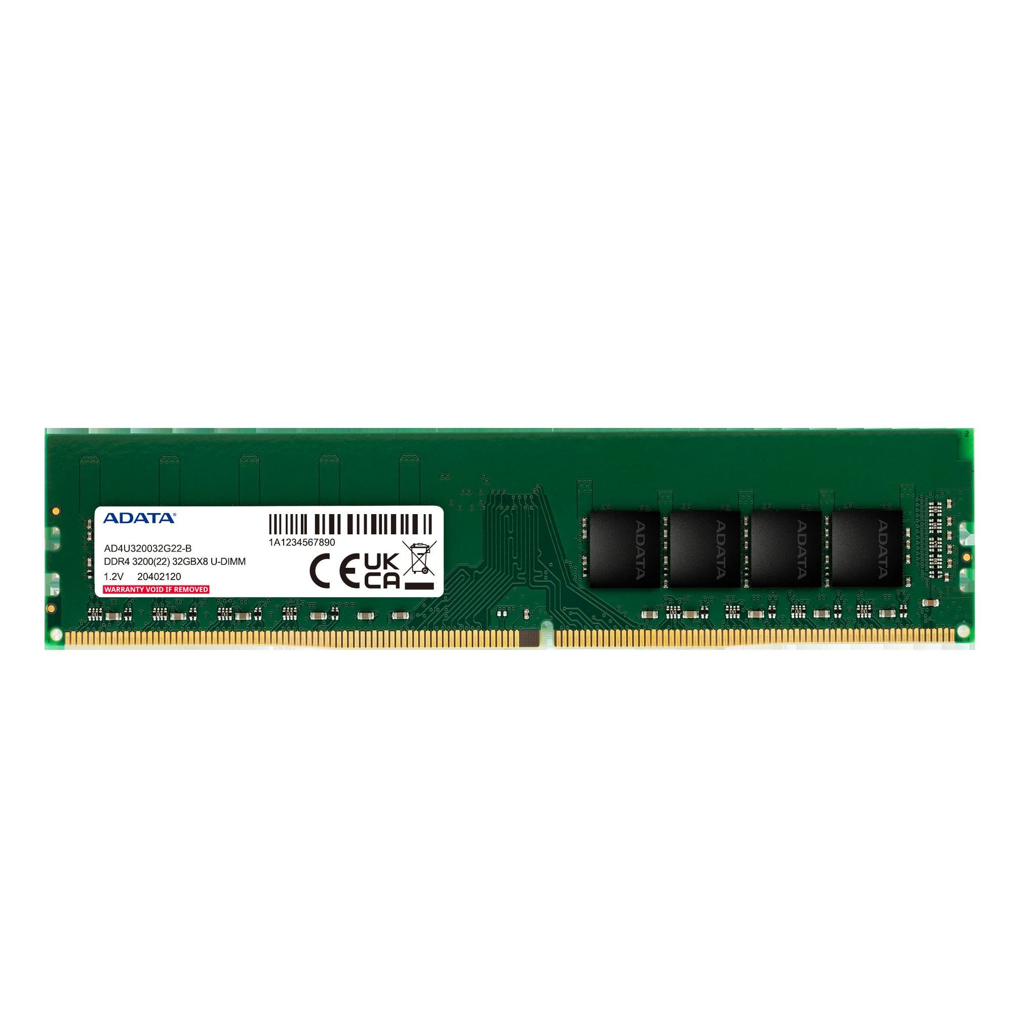 RAM ADATA Premier 64GB (2x32GB) DDR5 5200MHz - Green - New
