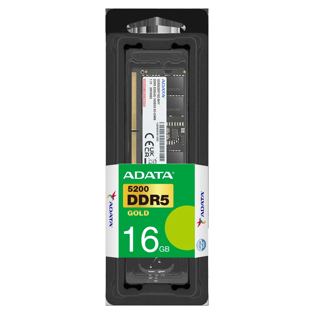 RAM ADATA Premier 64GB (2x32GB) DDR5 5200MHz - Green - New