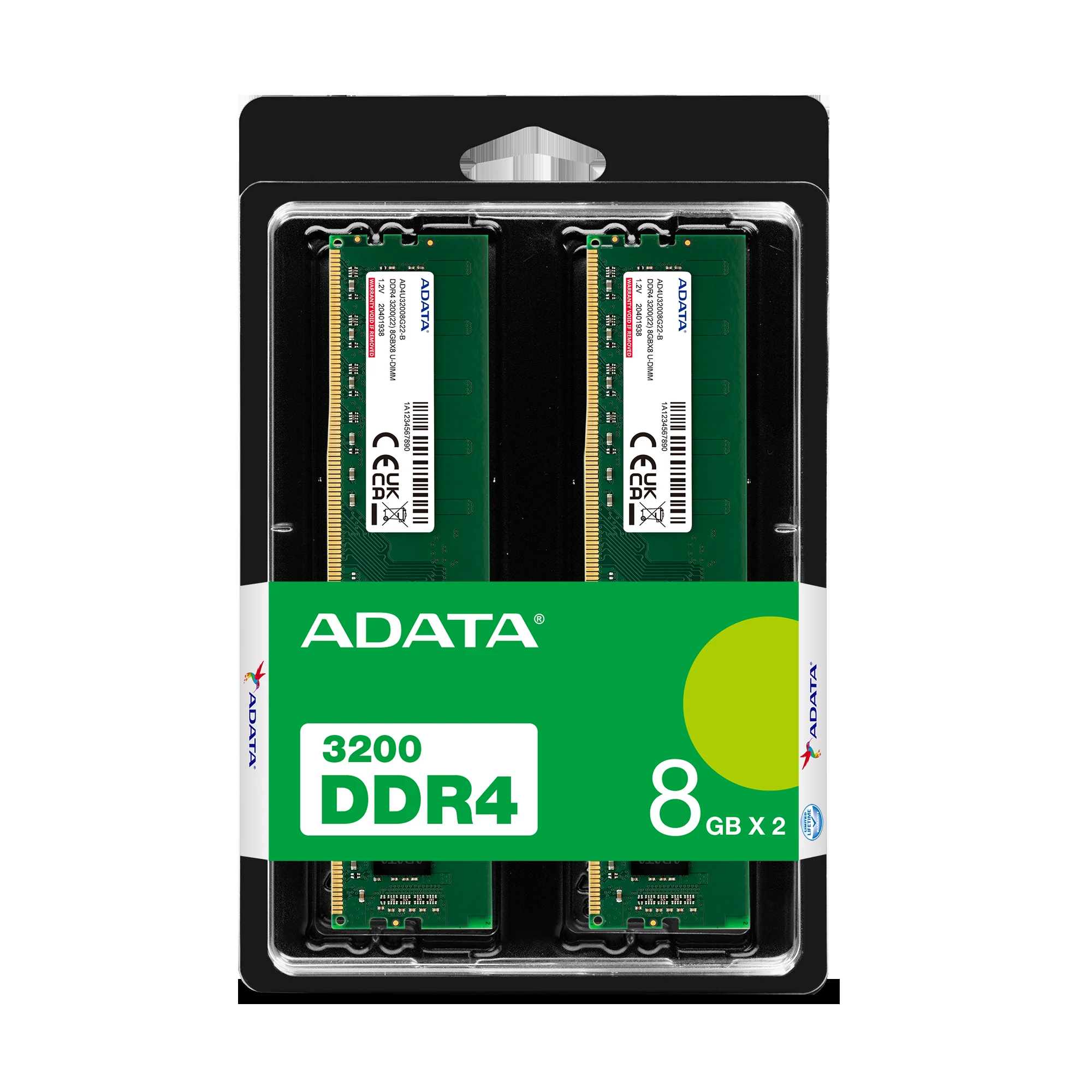 RAM ADATA Premier 8GB (1x8GB) DDR5 5200MHz - Green - New