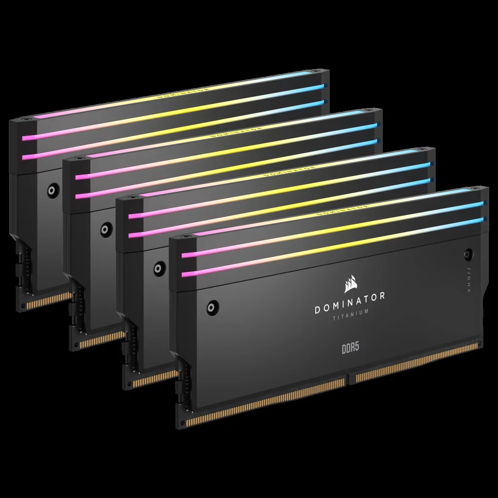 RAM Corsair Dominator Titanium RGB 16GB (1x16GB) DDR5 6400MHz - Black - New