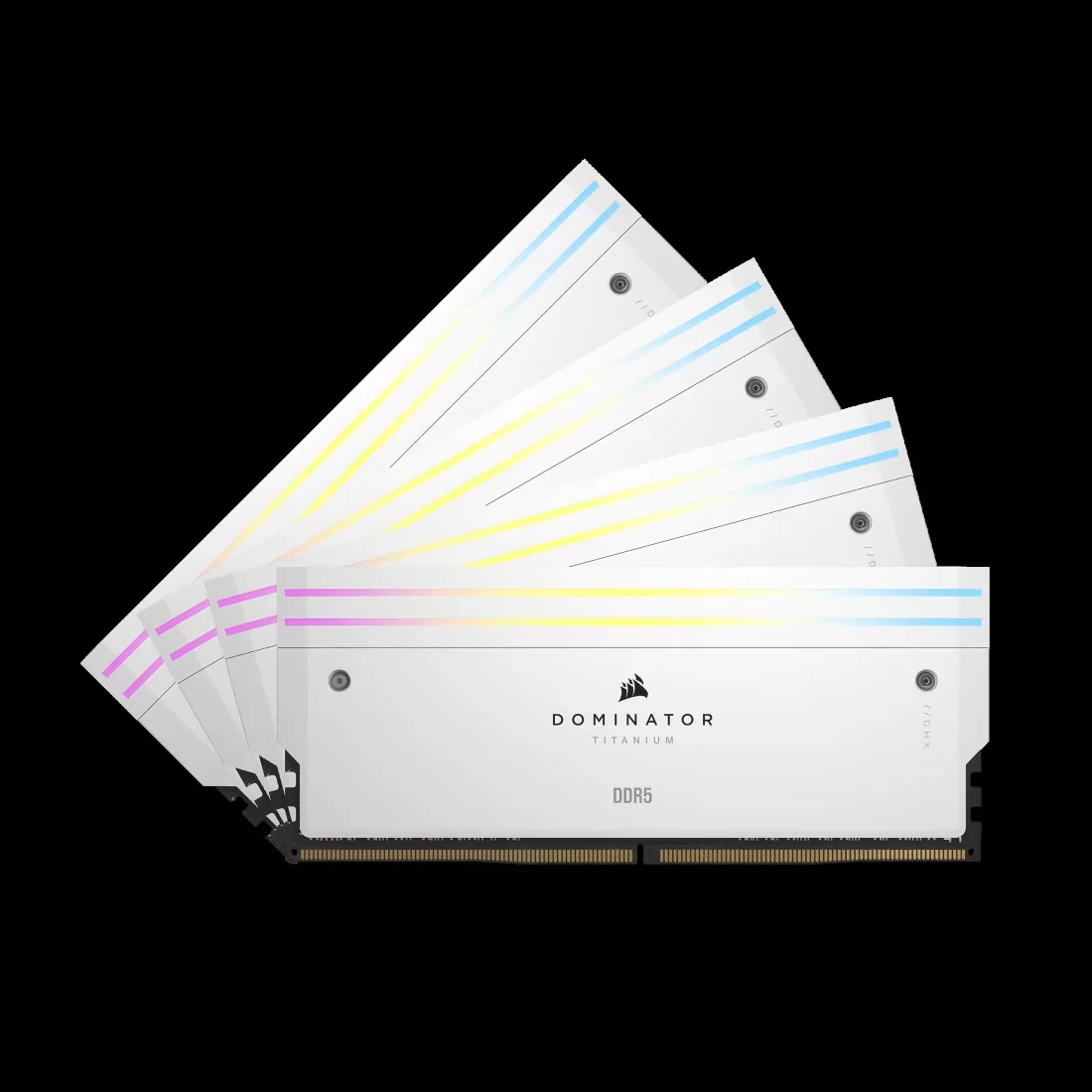 RAM Corsair Dominator Titanium RGB 16GB (1x16GB) DDR5 6400MHz - White - New