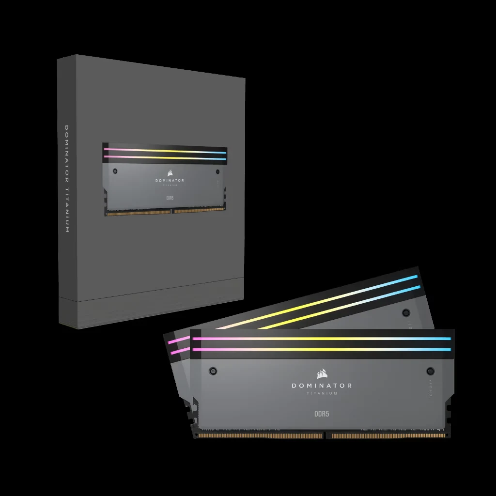 RAM Corsair Dominator Titanium RGB 64GB (2x32GB) DDR5 6000MHz - Black - New