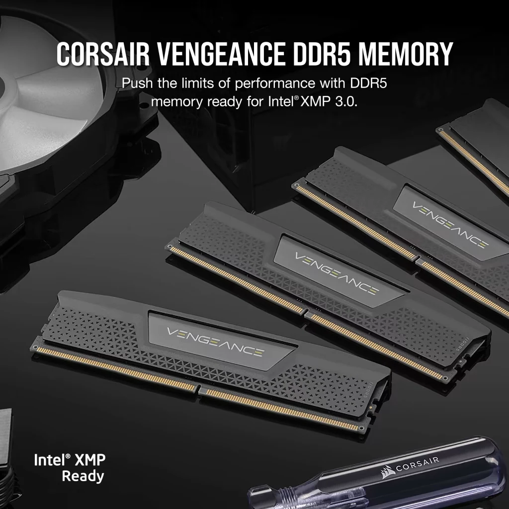 RAM Corsair Vengeance 32GB (1x32GB) DDR5 5600MHz - Black - New