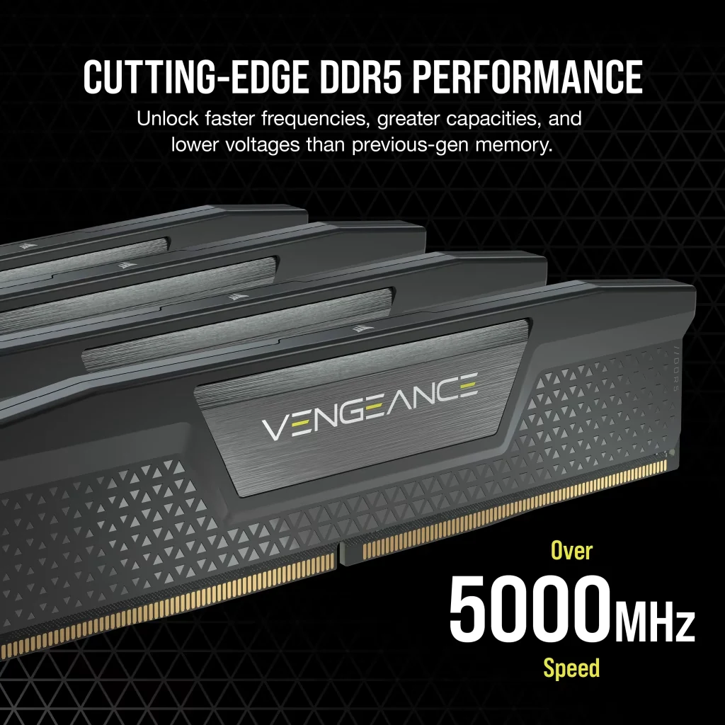 RAM Corsair Vengeance 64GB (2x32GB) DDR5 6400MHz - Black - New