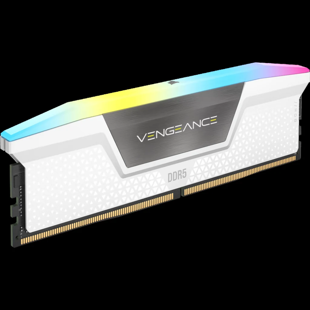 RAM Corsair Vengeance RGB 16GB (1x16GB) DDR5 6000MHz - White - New