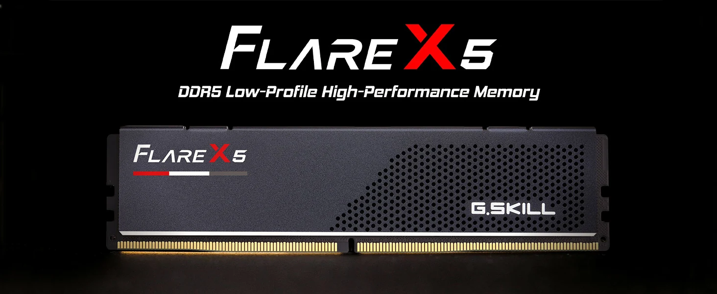RAM G.Skill Flare X5 32GB (2x16GB) DDR5 5600MHz - Black - New