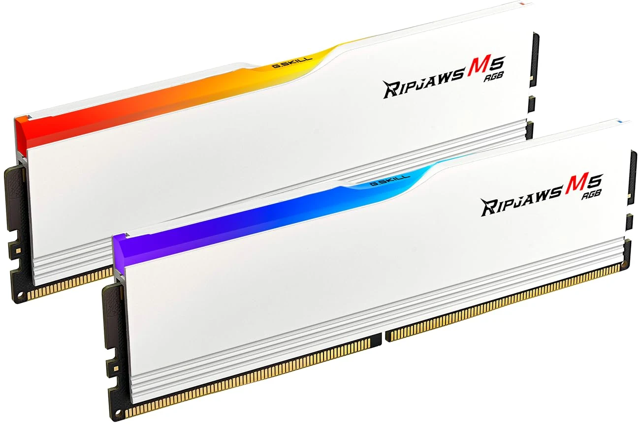 RAM G.Skill Ripjaws S5 16GB (1x16GB) DDR5 6000MHz - White - New