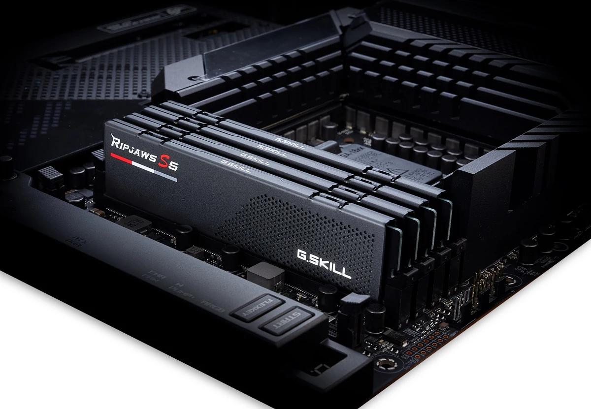 RAM G.Skill Ripjaws S5 32GB (1x32GB) DDR5 5200MHz - Black - New