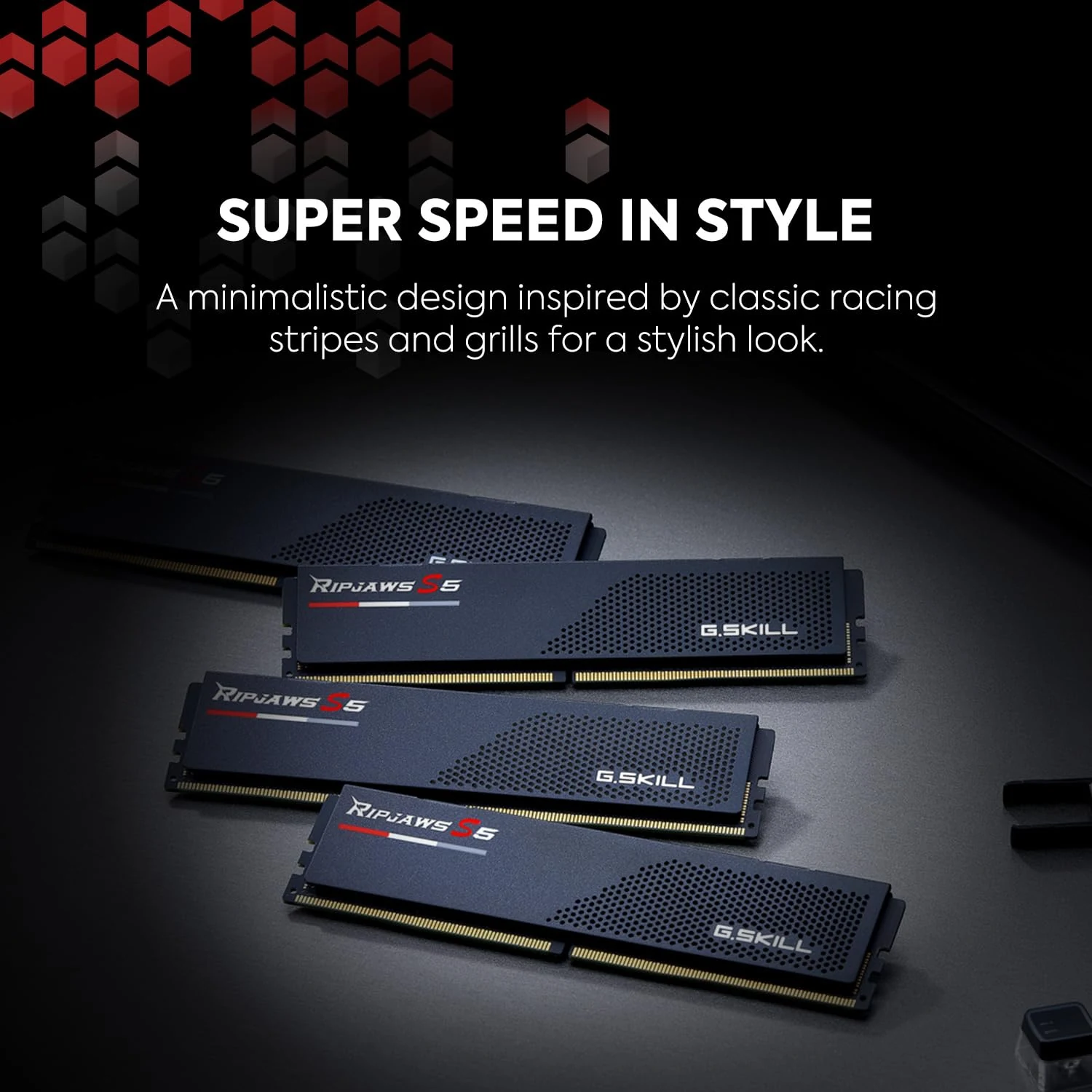 RAM G.Skill Ripjaws S5 64GB (2x32GB) DDR5 5600MHz - Black - New