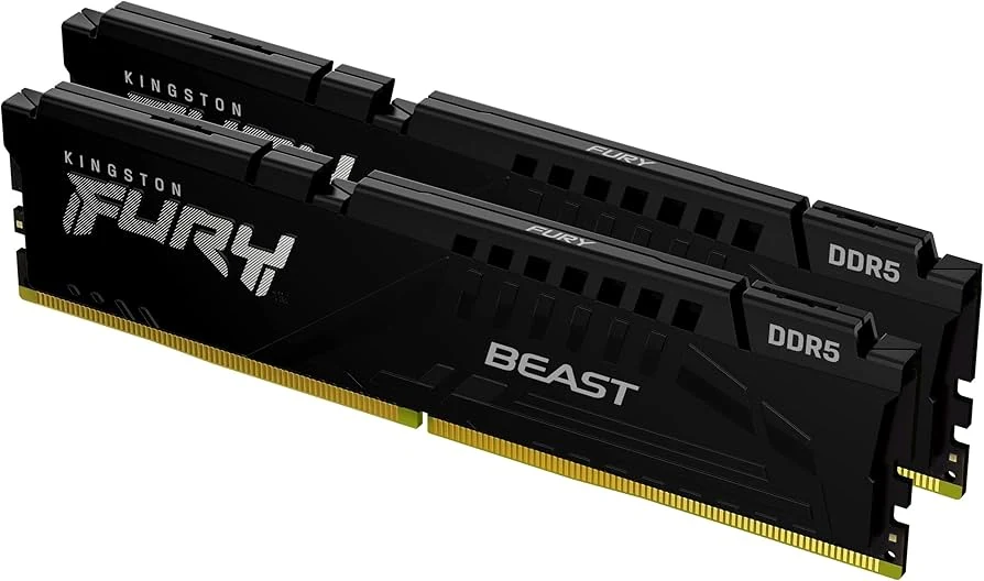 RAM Kingston FURY Beast 16GB (2x8GB) DDR5 5200MHz - Black - New