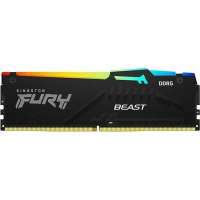 RAM Kingston FURY Beast 32GB (2x16GB) DDR5 6000MHz - Black - New