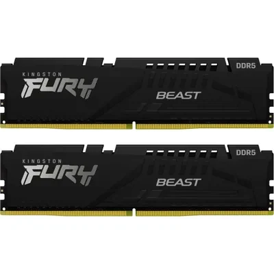 RAM Kingston FURY Beast 64GB (2x32GB) DDR5 5600MHz - Black - New