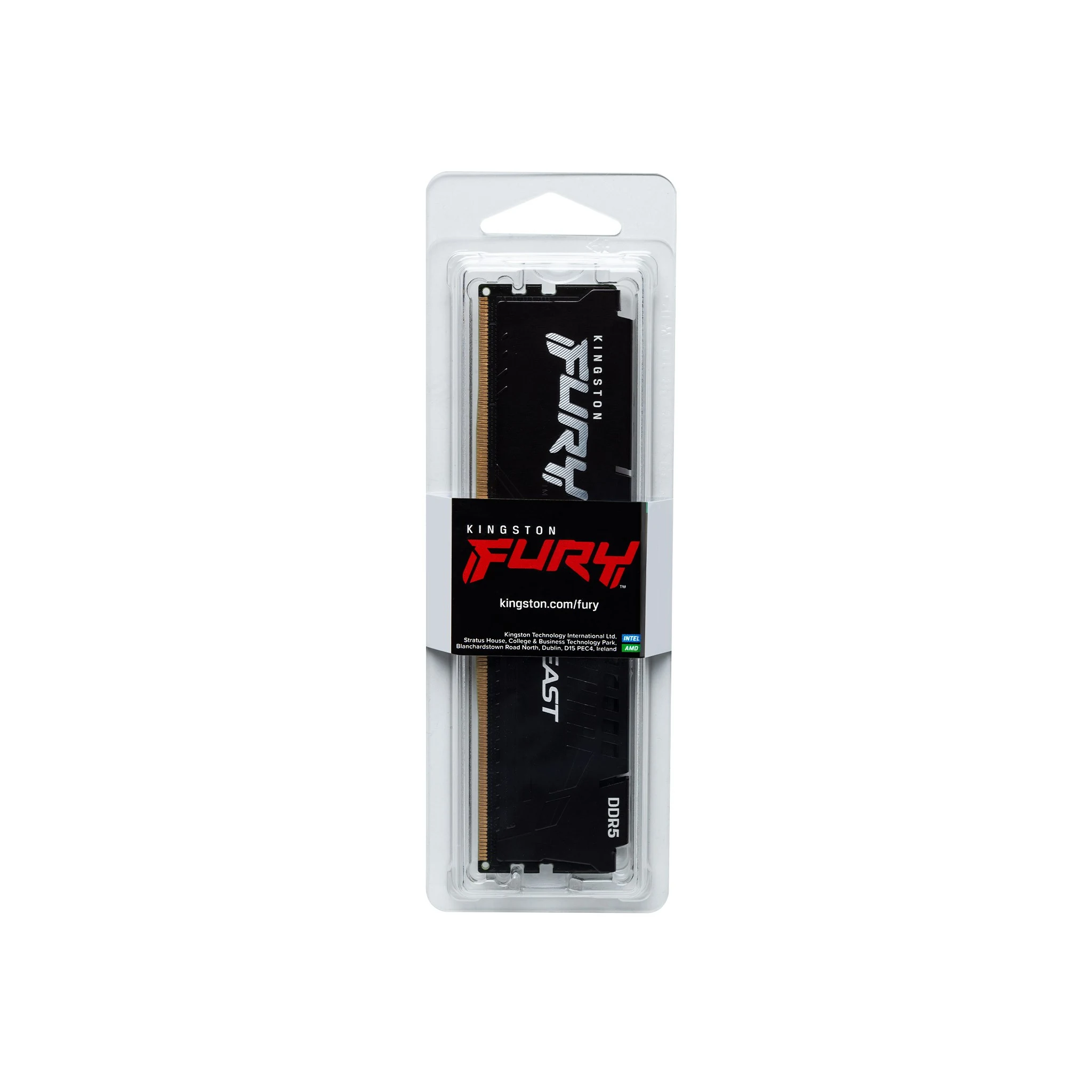 RAM Kingston FURY Beast 8GB (1x8GB) DDR5 5600MHz - Black - New