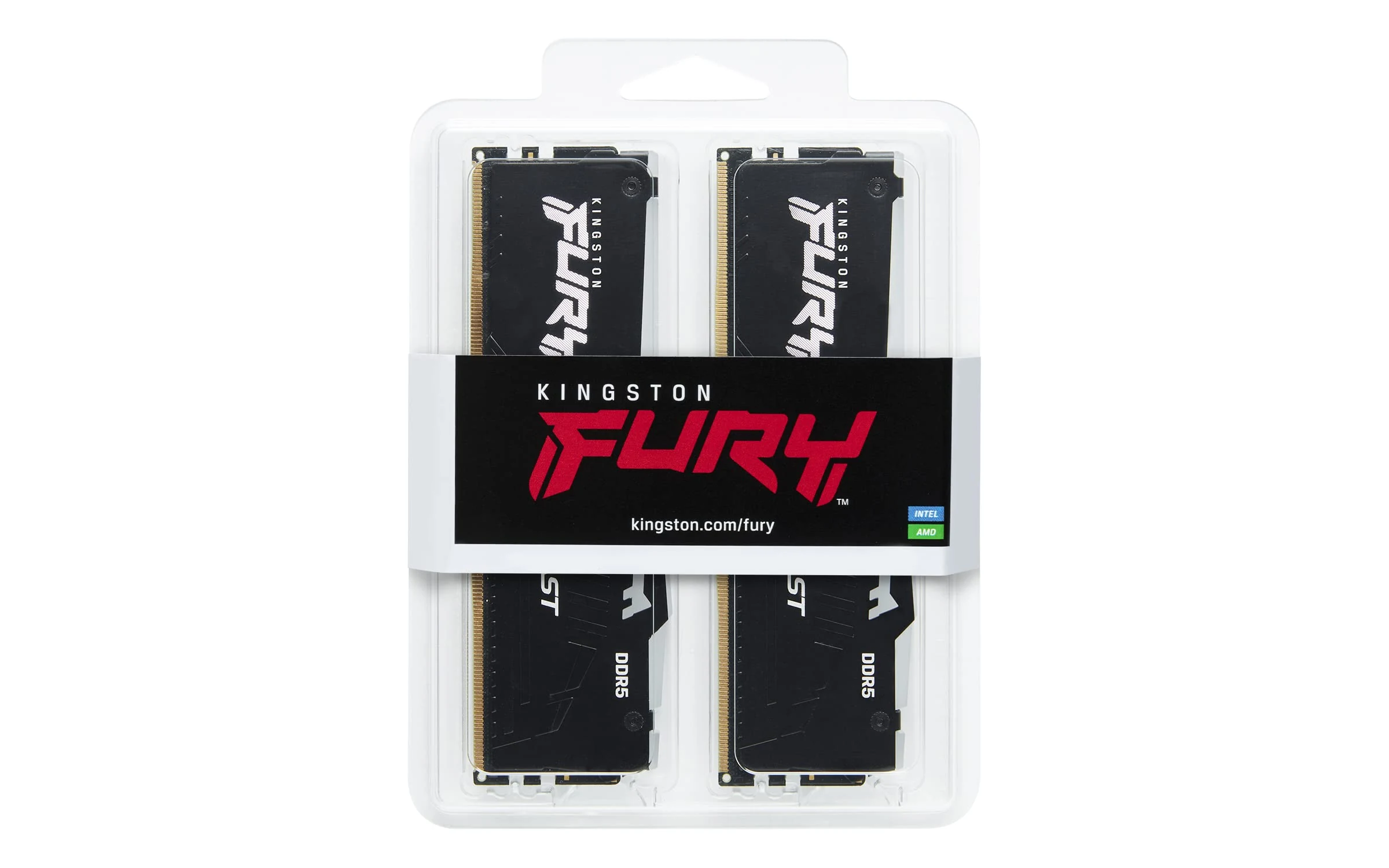 RAM Kingston FURY Beast RGB 32GB (1x32GB) DDR5 5600MHz - Black - New