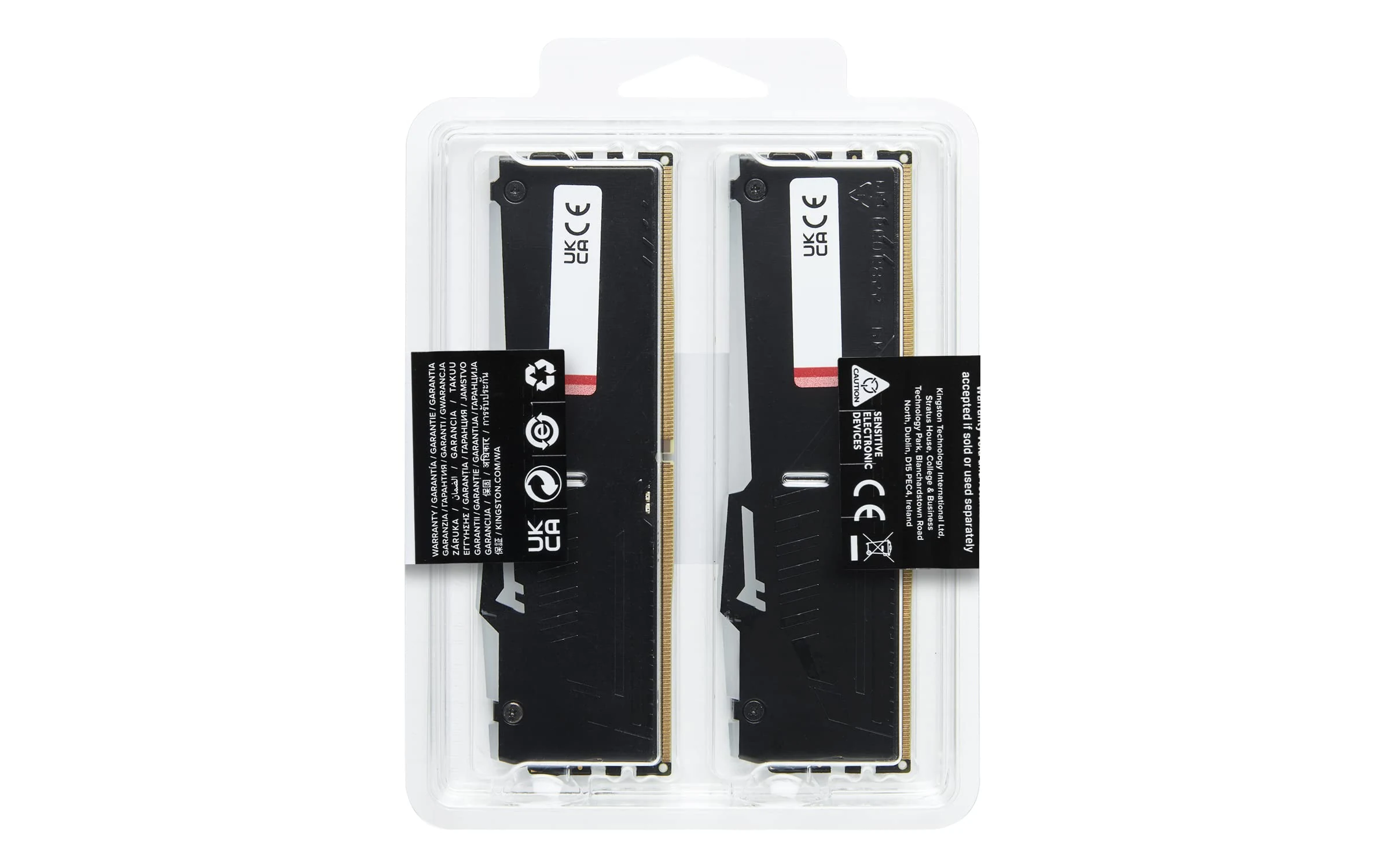 RAM Kingston FURY Beast RGB 32GB (1x32GB) DDR5 5600MHz - Black - New