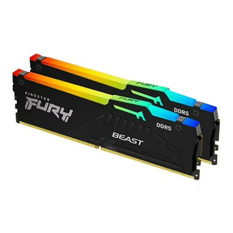 RAM Kingston FURY Beast RGB 32GB (1x32GB) DDR5 5600MHz - Black - New