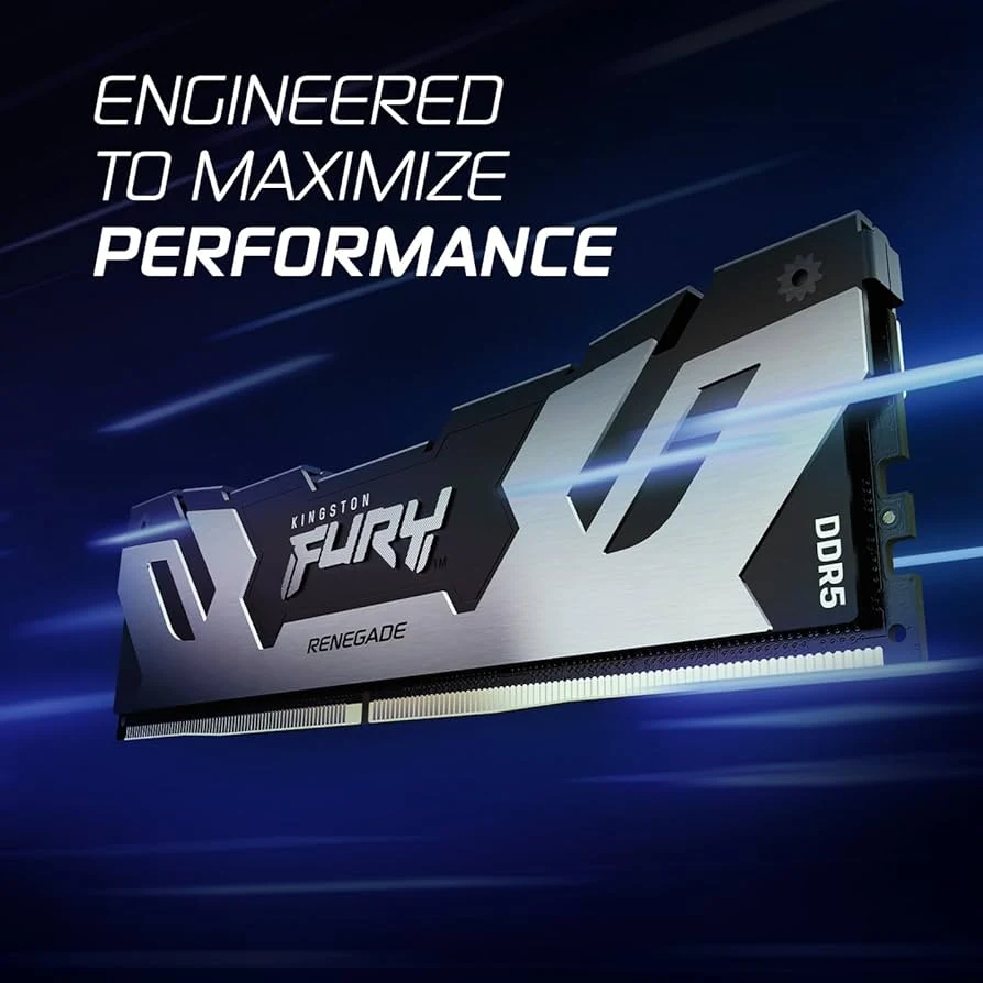 RAM Kingston FURY Renegade 16GB (1x16GB) DDR5 6400MHz - Black/Silver - New