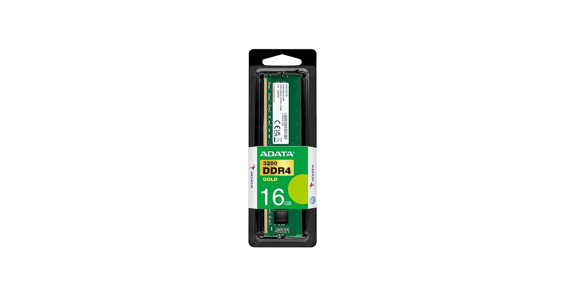 RAM PC ADATA Premier 16GB (1x16GB) DDR4 3200MHz - Green - New