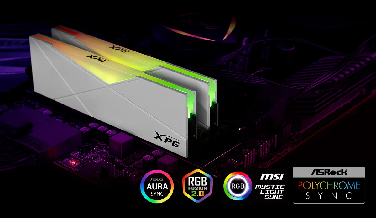 RAM PC ADATA XPG D50 RGB 16GB 3200MHz DDR4