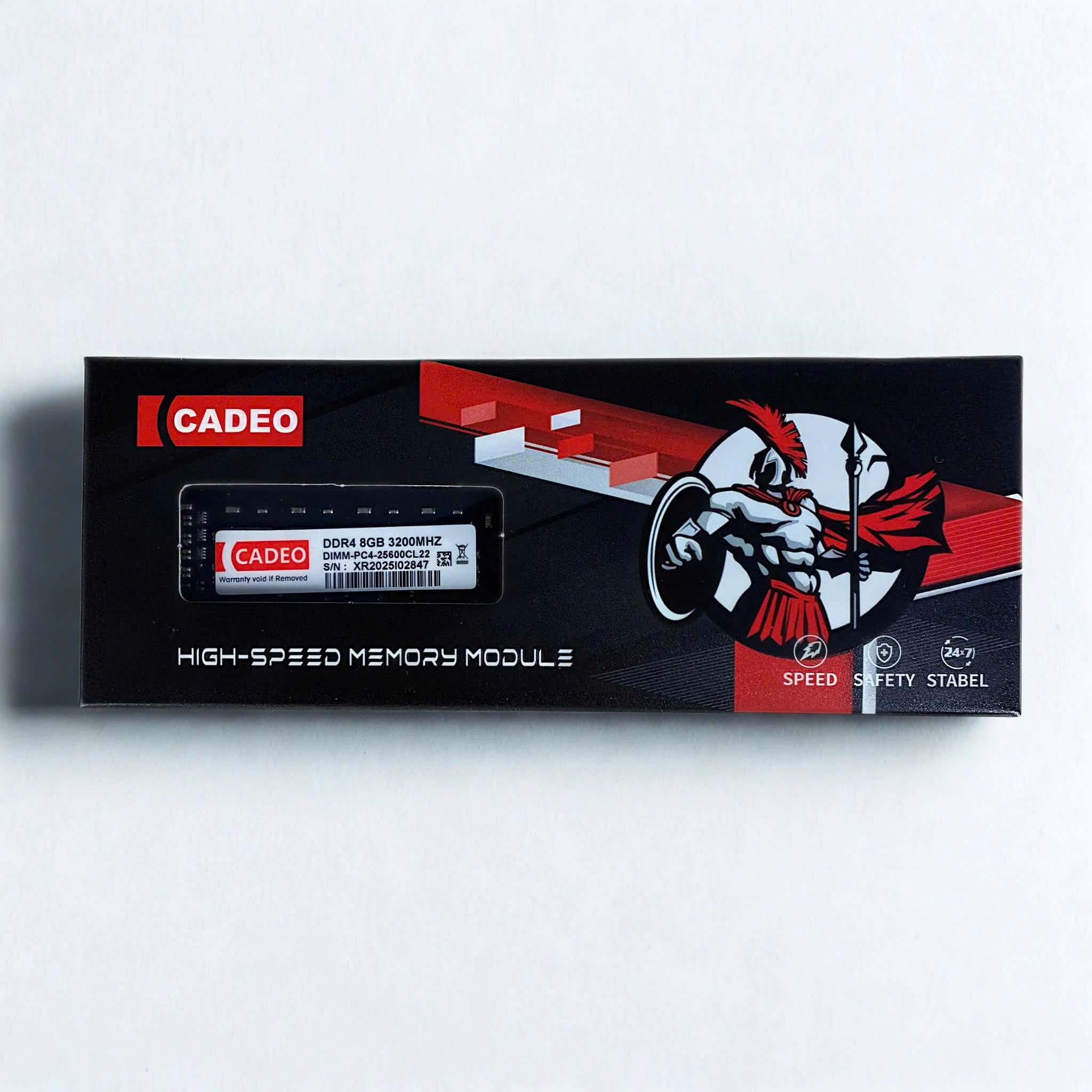 RAM PC CADEO DDR4 8GB (1x8GB) 3200MHz - NEW