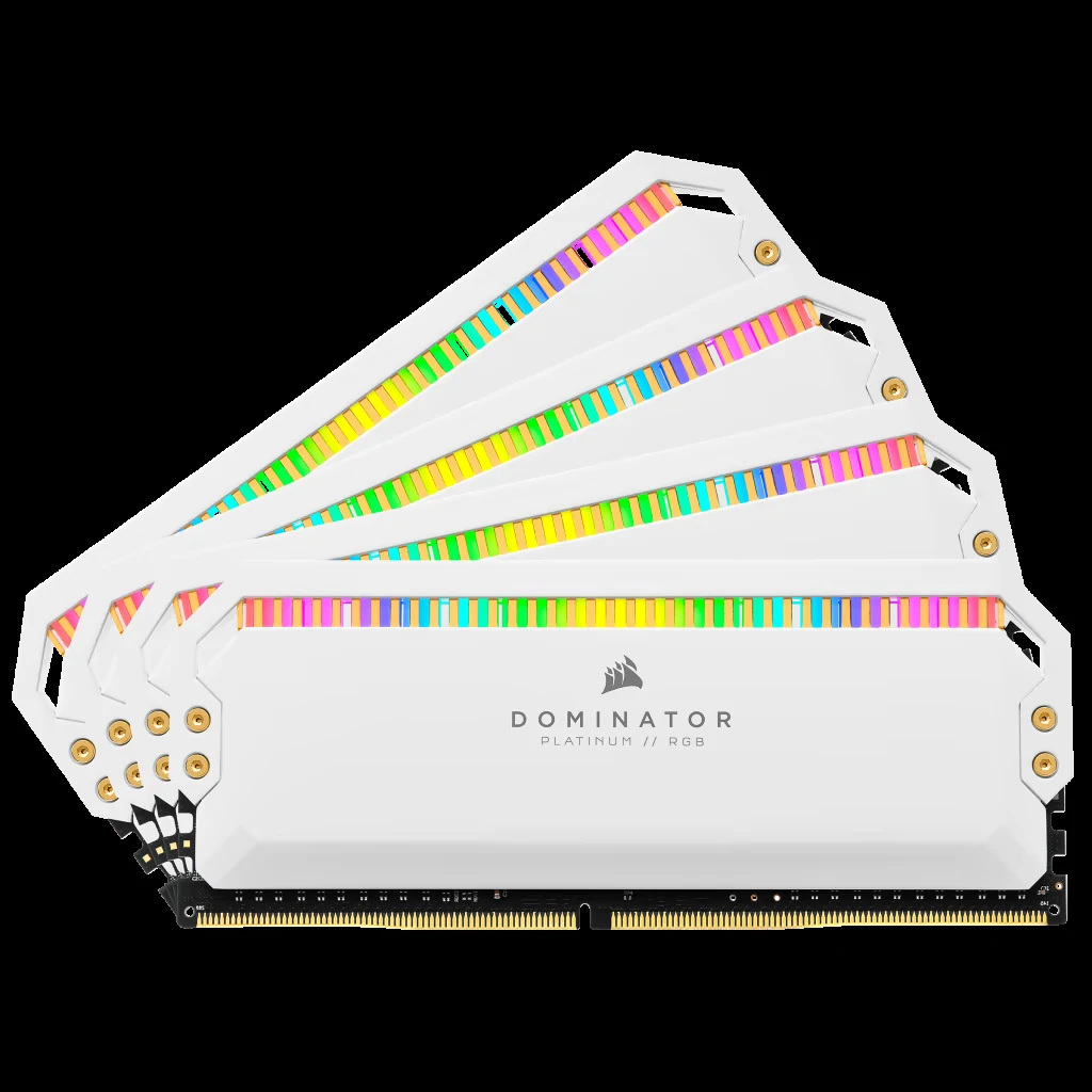 RAM PC Corsair Dominator Platinum RGB 64GB (2x32GB) DDR4 3200MHz - White - New