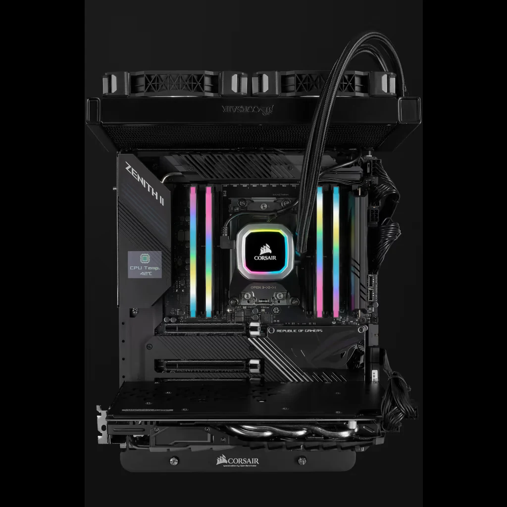 RAM PC Corsair Vengeance RGB Pro 16GB (1x16GB) DDR4 3600MHz - Black - New