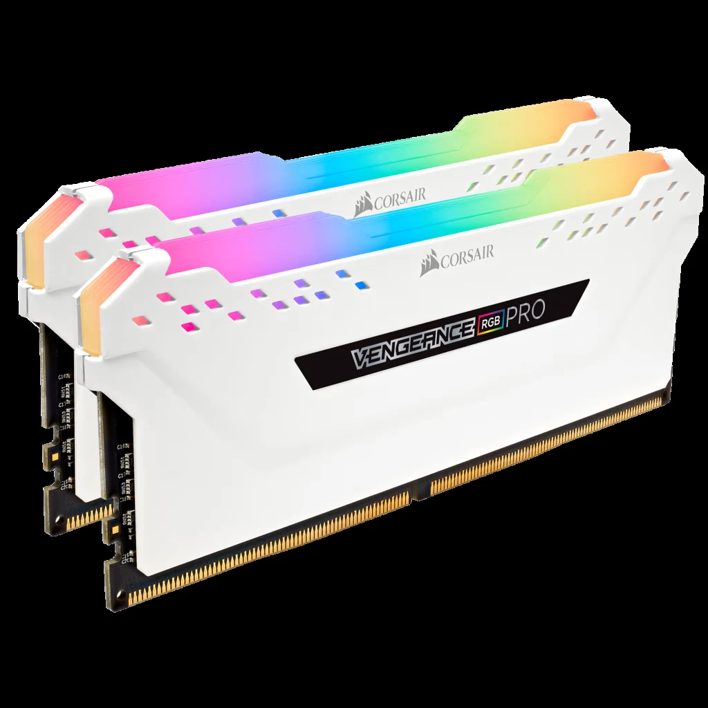 RAM PC Corsair Vengeance RGB Pro 64GB (2x32GB) DDR4 3600MHz - White - New