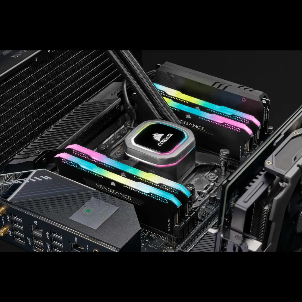 RAM PC Corsair Vengeance RGB Pro SL 16GB (2x8GB) DDR4 3600MHz - Black - New