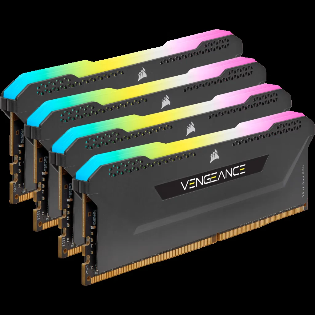 RAM PC Corsair Vengeance RGB Pro SL 32GB (2x16GB) DDR4 3600MHz - Black - New