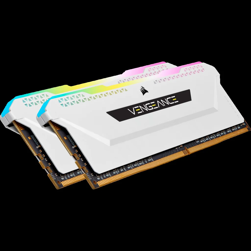 RAM PC Corsair Vengeance RGB Pro SL 32GB (2x16GB) DDR4 3600MHz - White - New